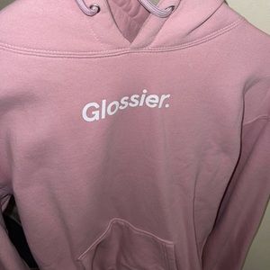 Glossier Pink Hoodie
